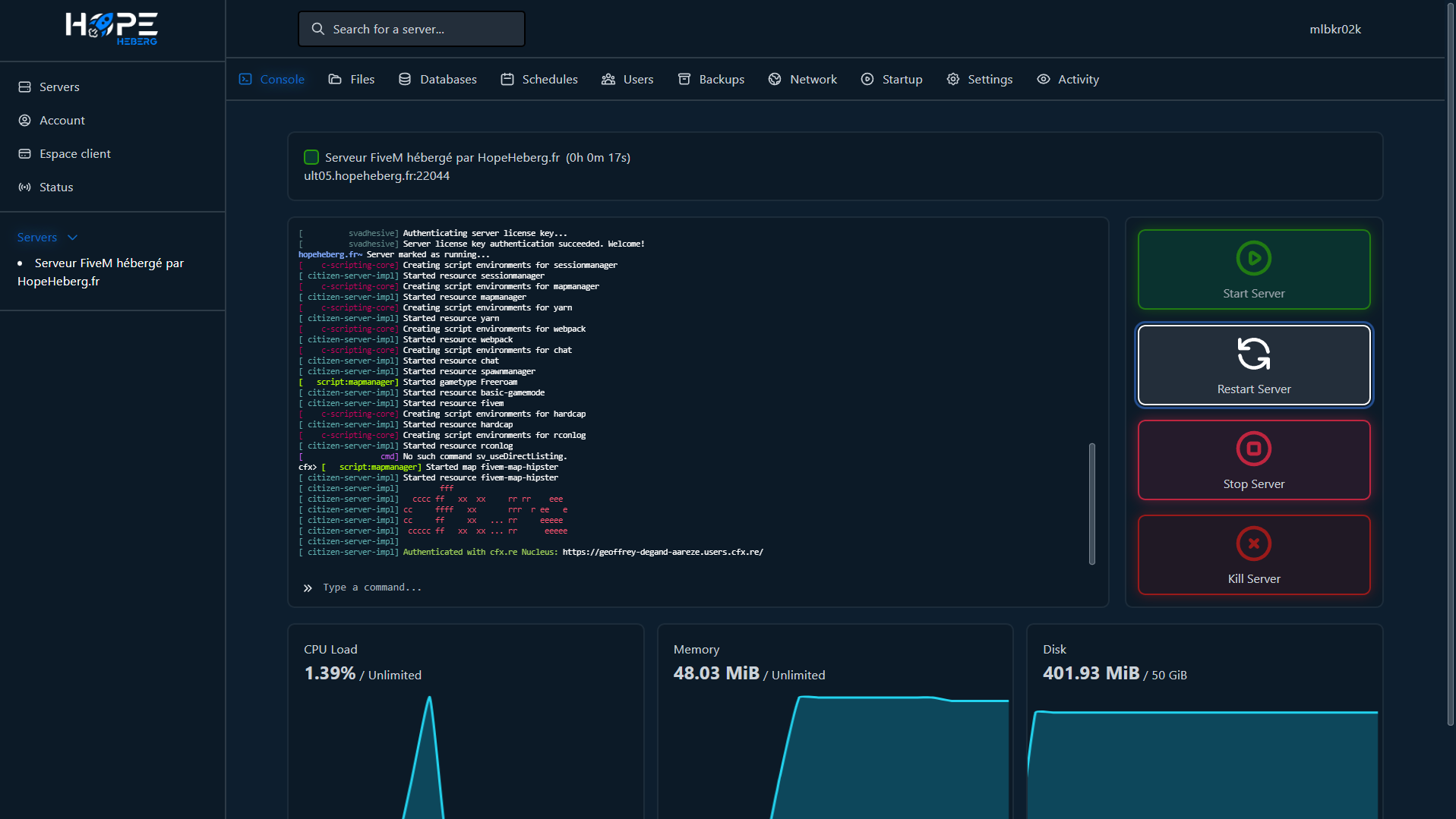 Image de présentation Panel